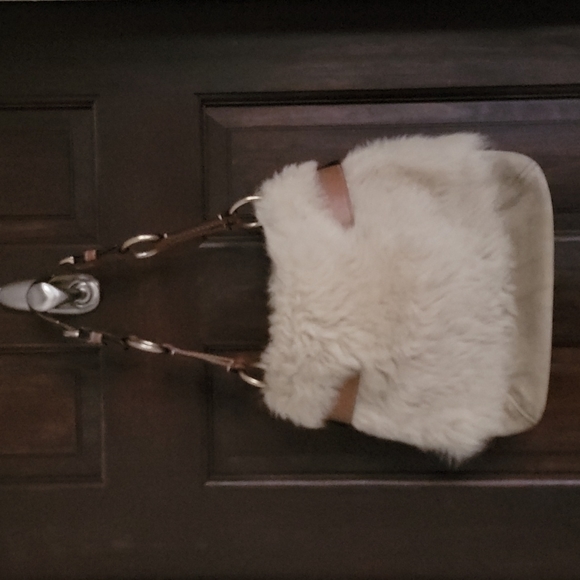RARE Coach Lamb Shearling Bag (see my closet for matching wallet) - Picture 2 of 9